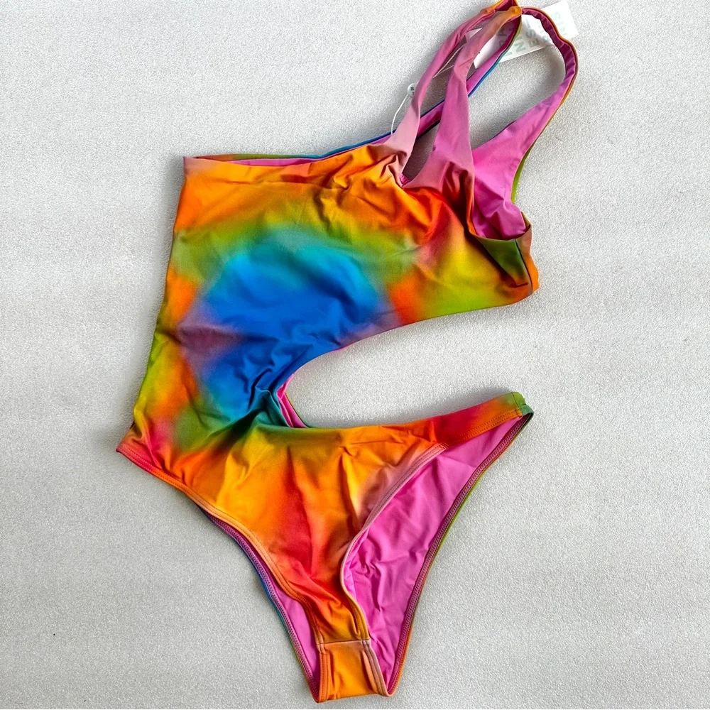 Frankie's Bikinis Makie Cheeky One Piece